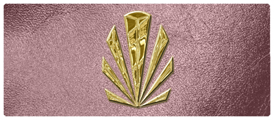 DNSEMP-L-602-GD-SH-OR Gold Sunburst Shimmer Orchid